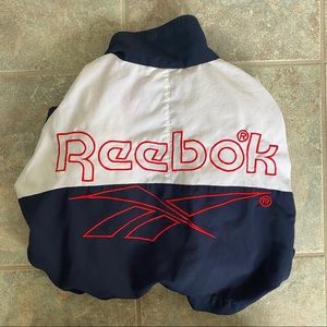 Vintage Reebok windbreaker jacket
